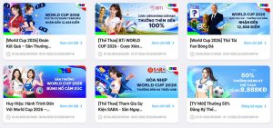 Read more about the article Bắt nhịp World Cup hơn 1,000 giải thưởng lên đến 3,888 tỷ 