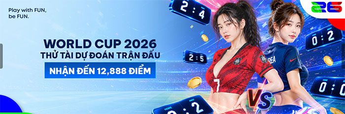 Read more about the article Đón World Cup 2026 – Chơi thể thao ảo nhận bảo hiểm cược đến 5%